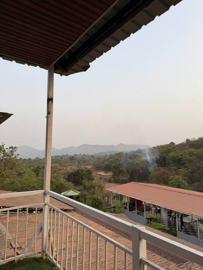 Balcony at sunset